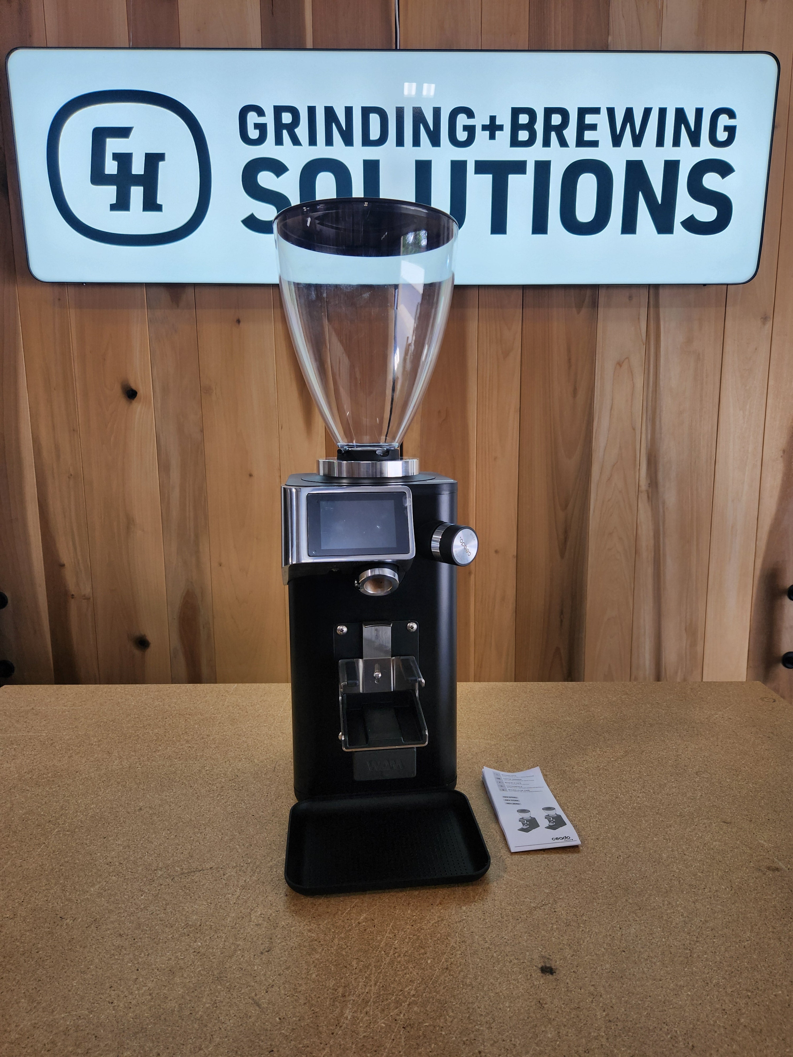 Ceado REV Titan Espresso Grinder with WAM Black DEMO DHD125006