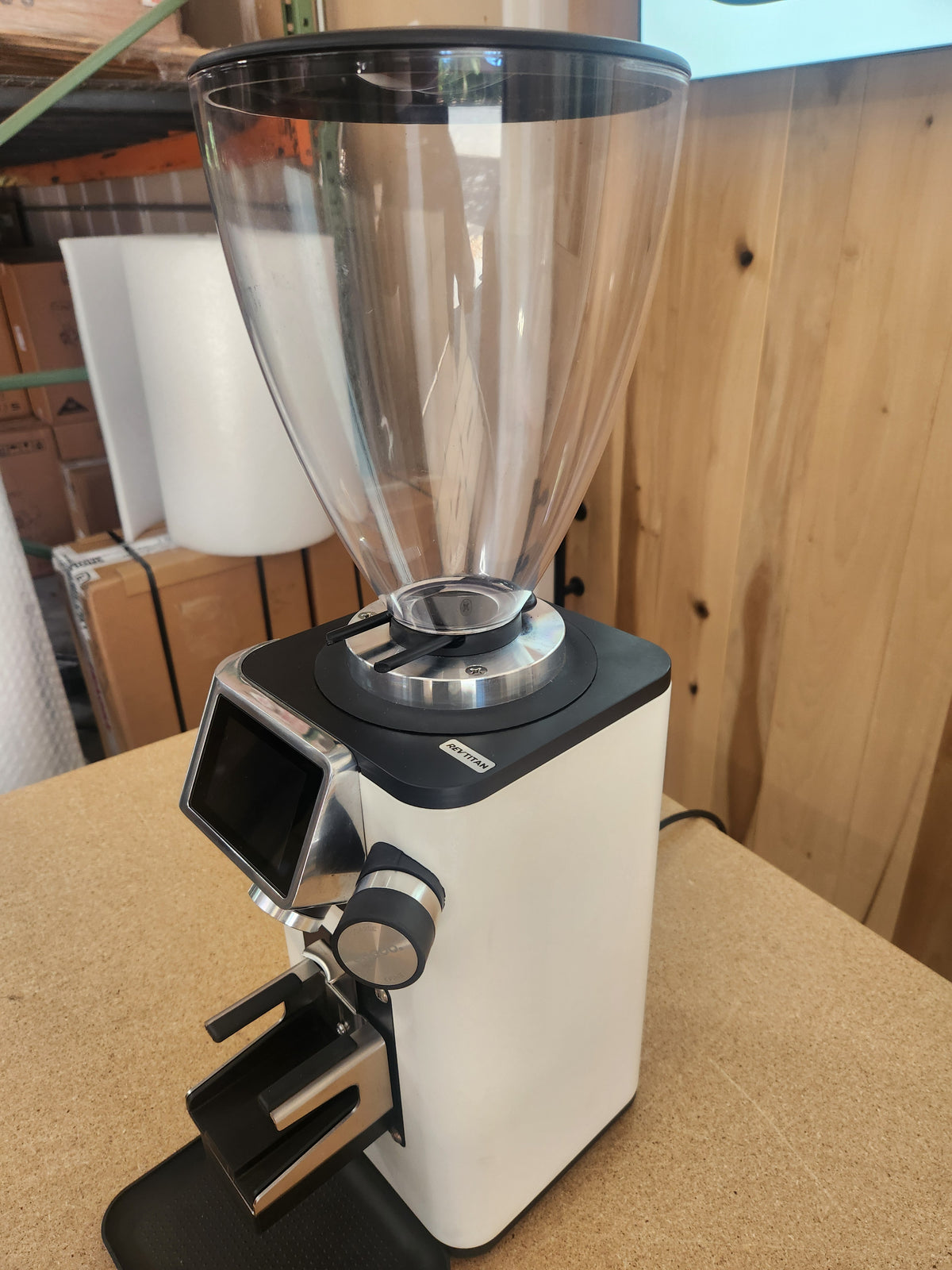 Ceado REV Titan Espresso Grinder with WAM White DEMO CHE364022