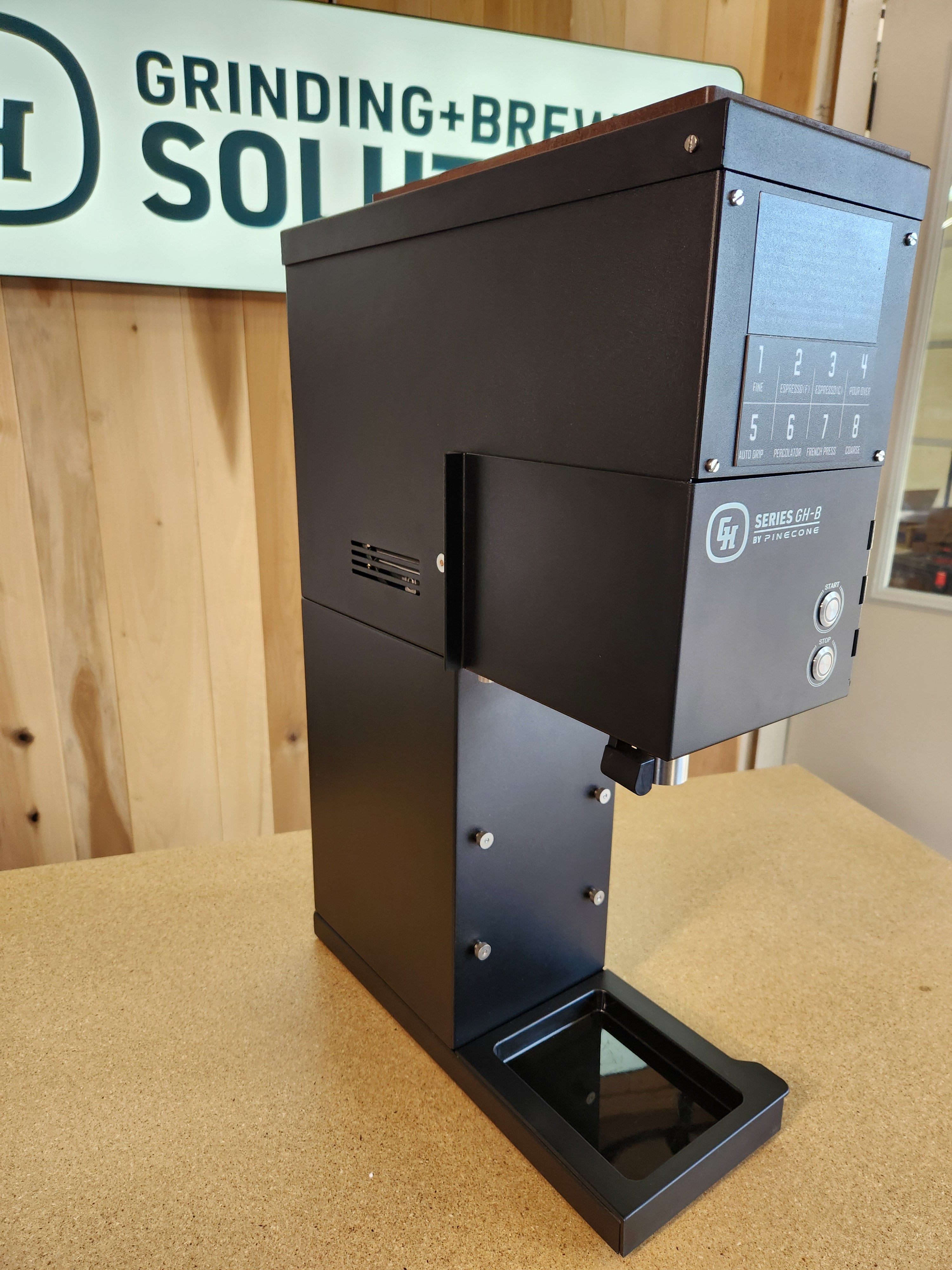 Pinecone GH-B Bulk Coffee Grinder Black DEMO