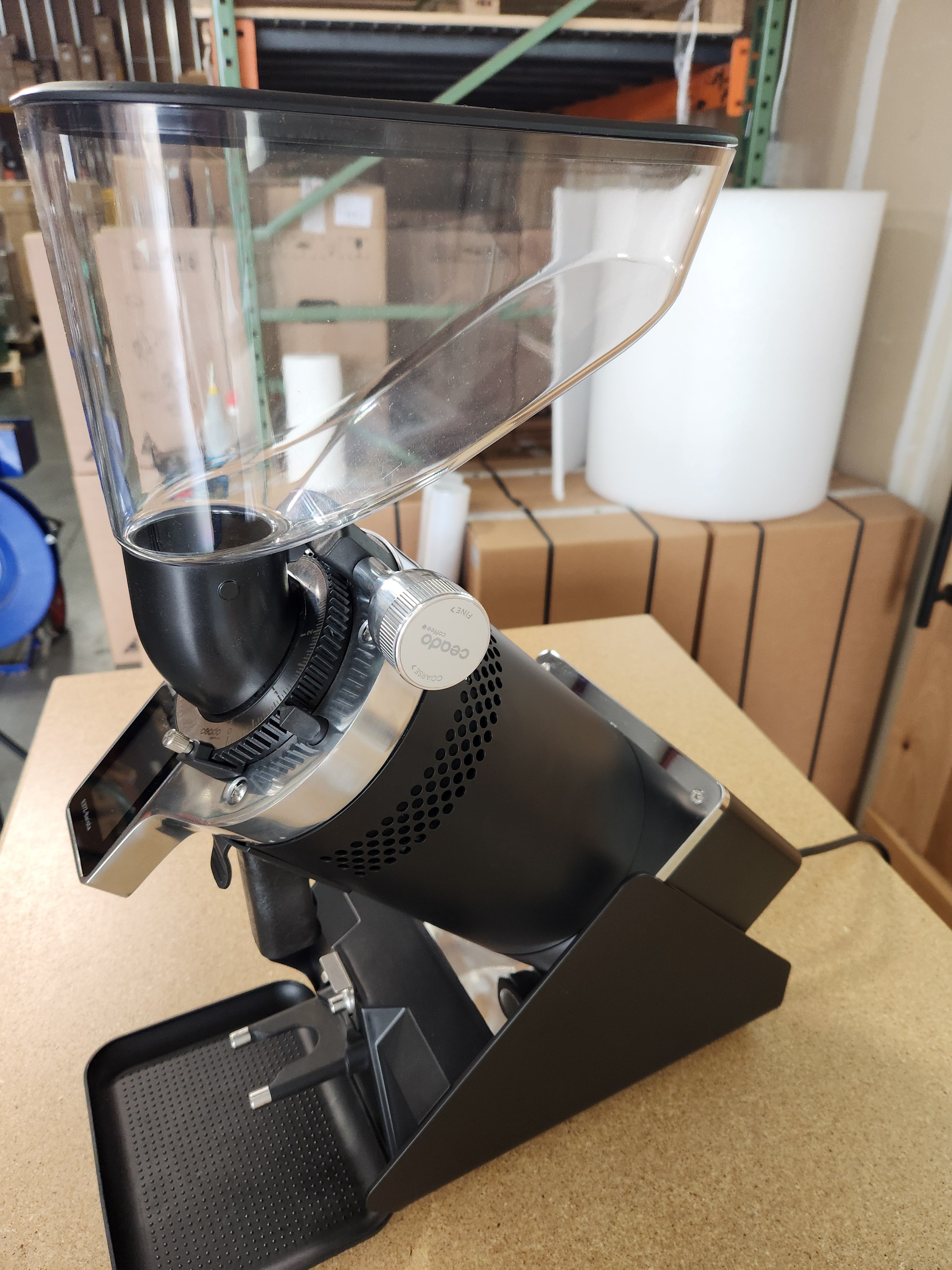 Ceado E37Z Barista Espresso Grinder Black DEMO BHF091104