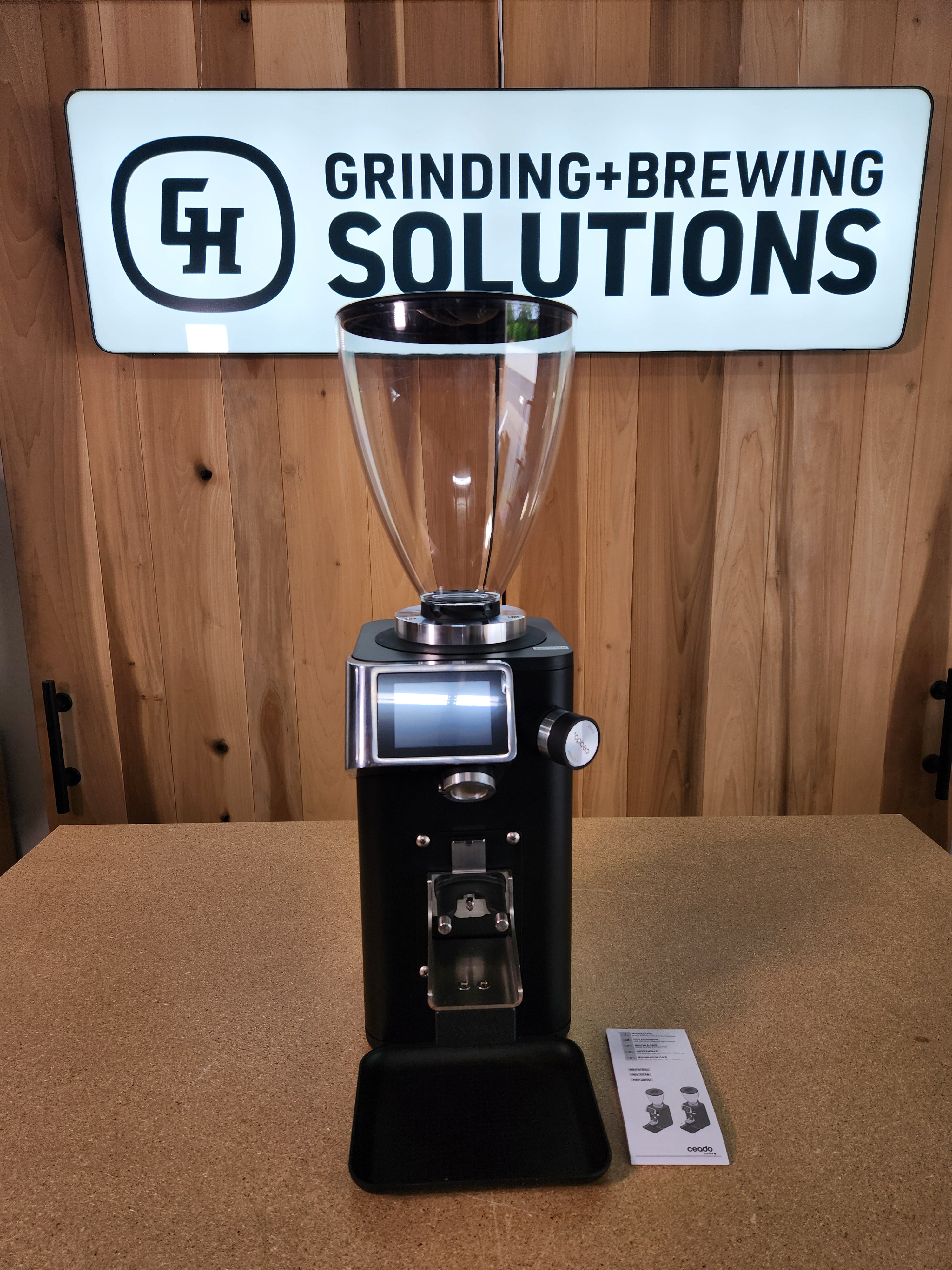 Ceado REV Titan Espresso Grinder with WAM Black DEMO CHE364011