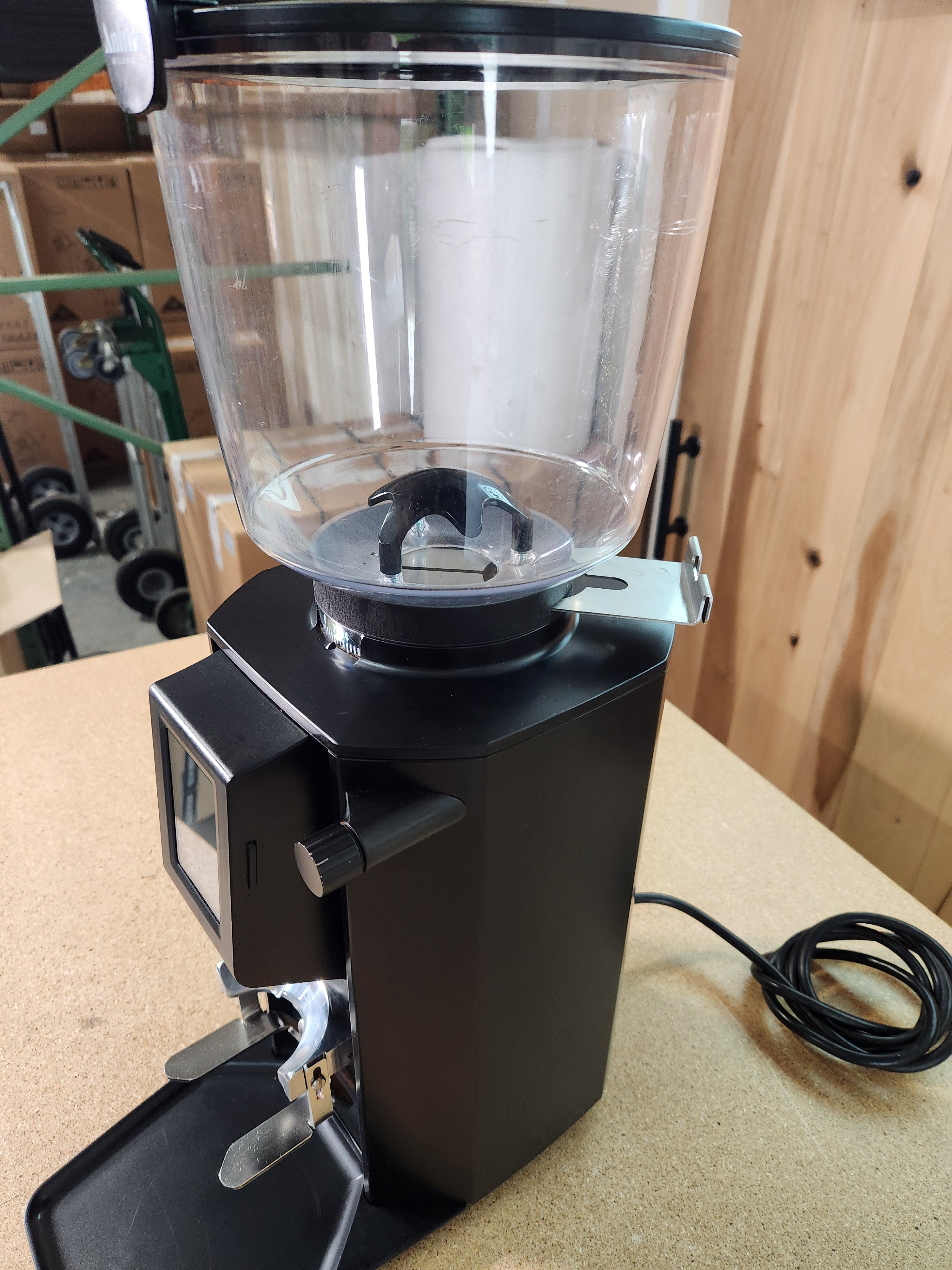 Anfim Luna Espresso Grinder in black DEMO 896515