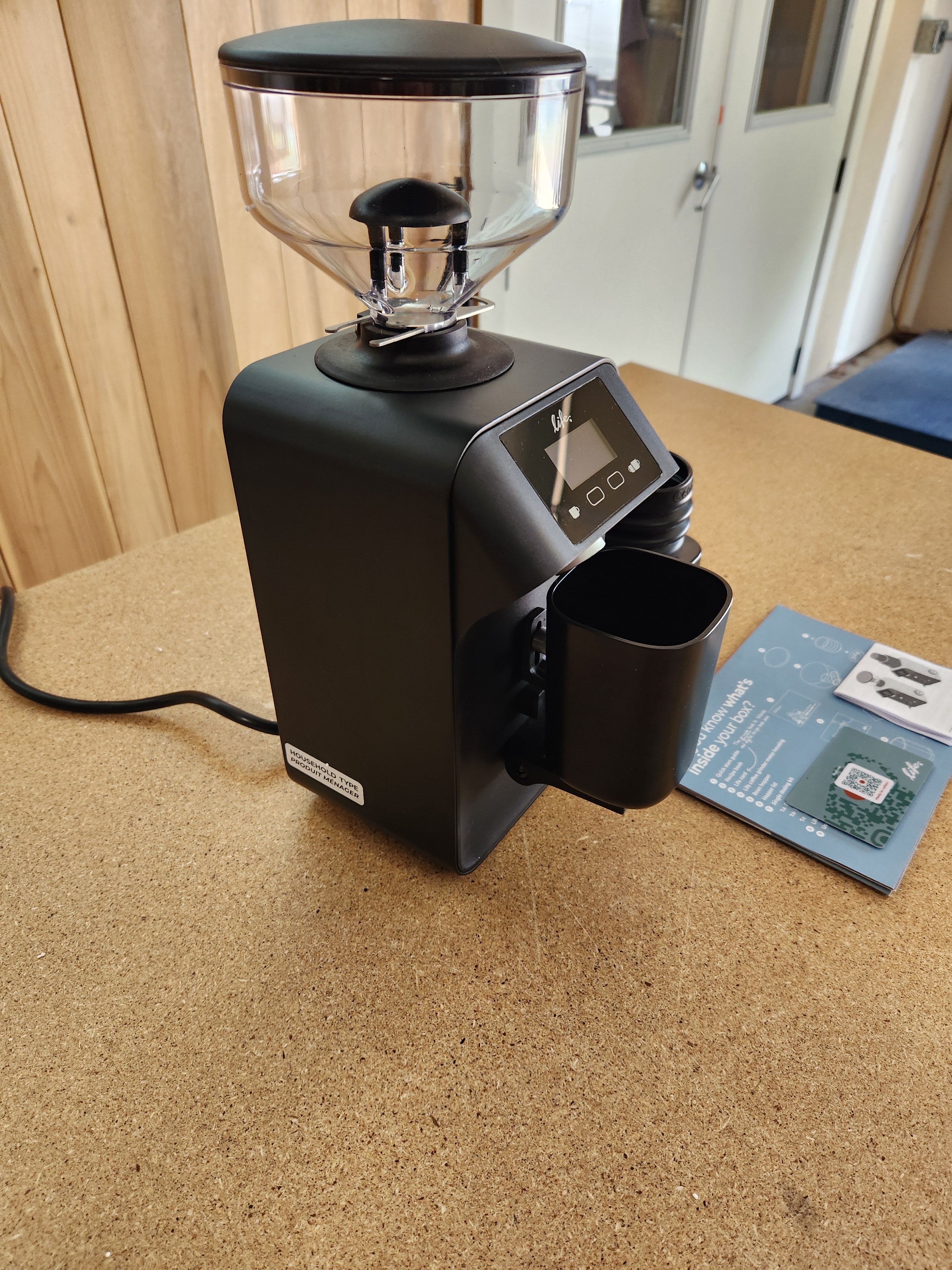 Ceado Life Grinder in Black DEMO DHF1120001
