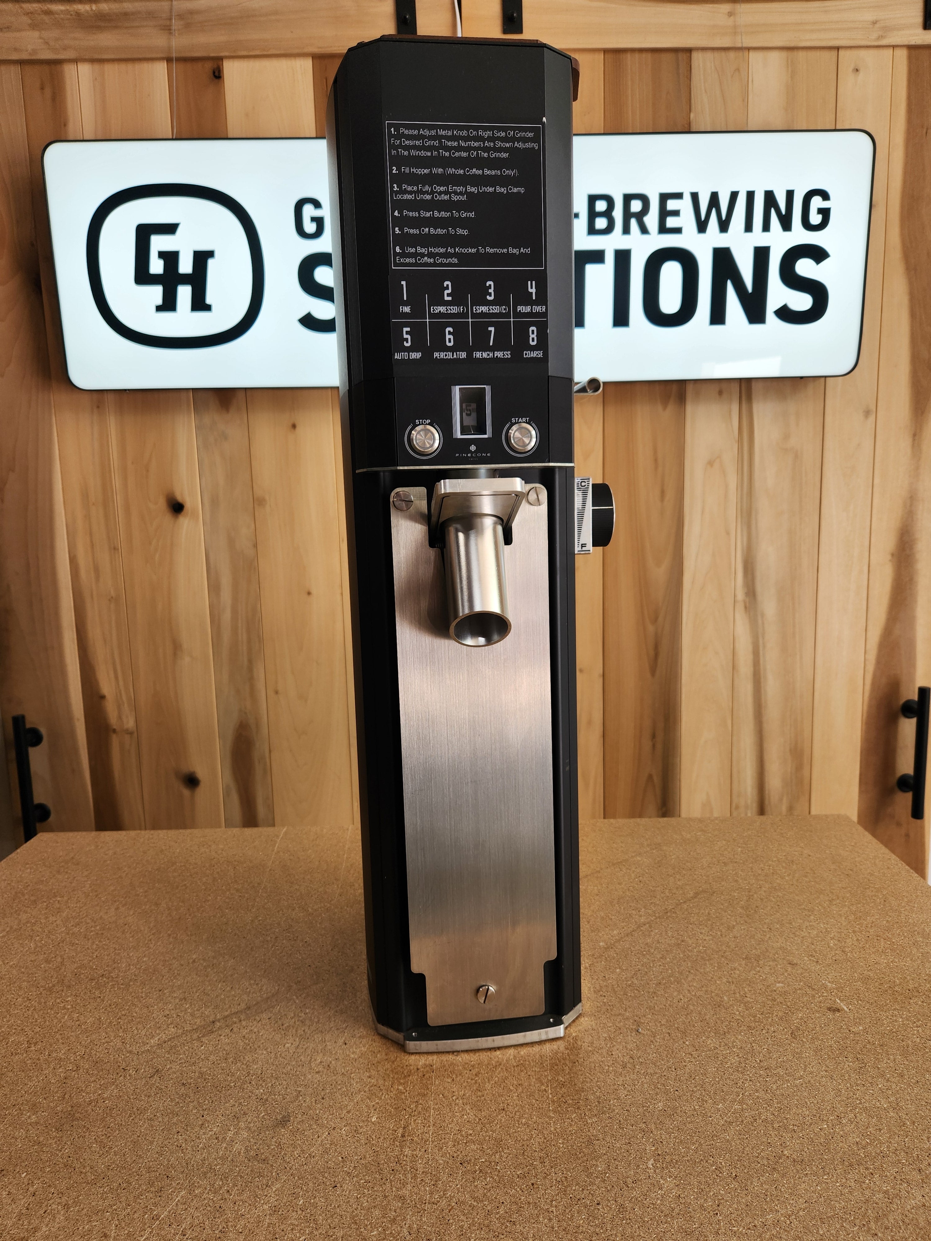 Foxtail Mechanical Commercial Shop Grinder DEMO 500267