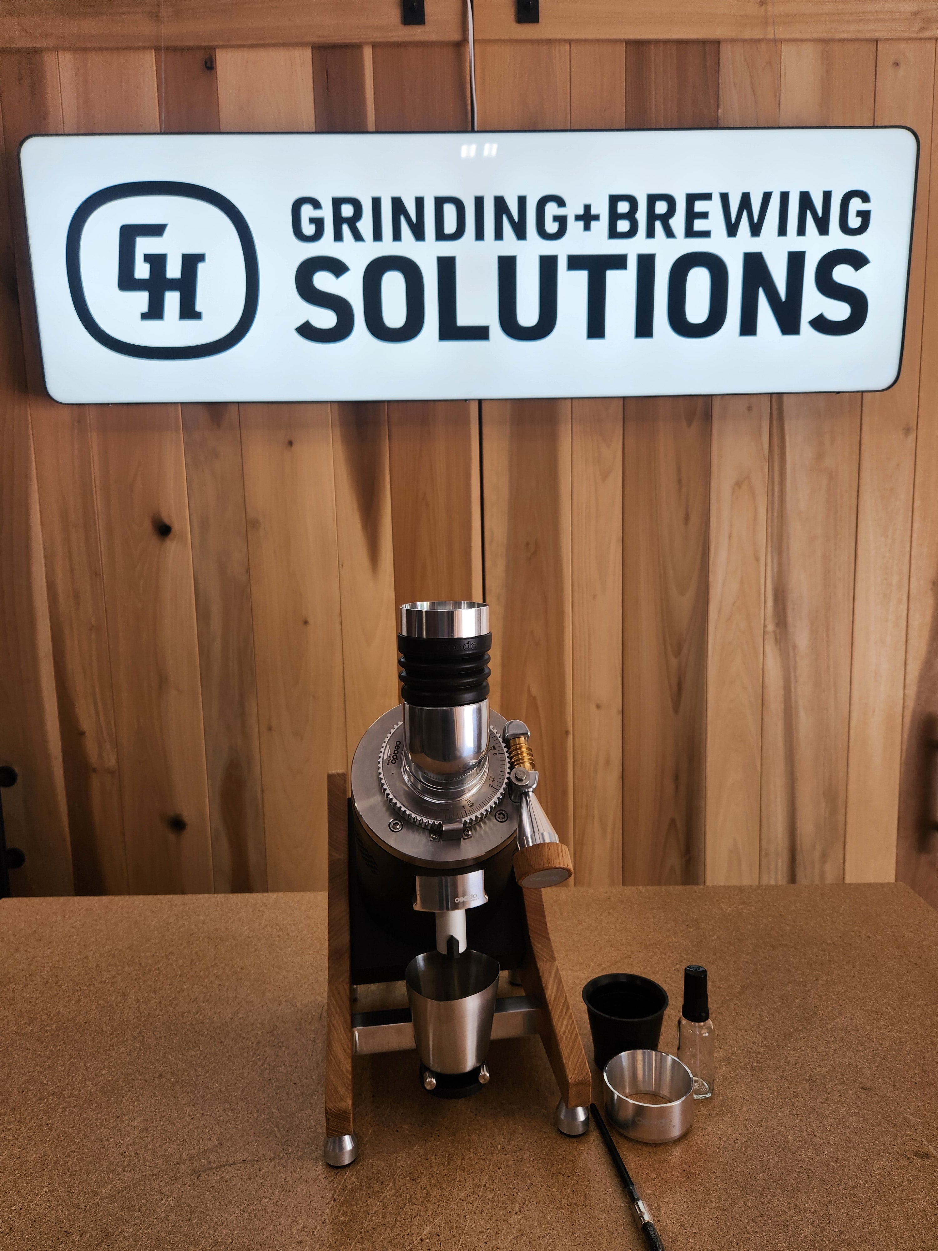 Ceado E37Z Naked Single Dose Espresso Grinder Black DEMO DHD092062