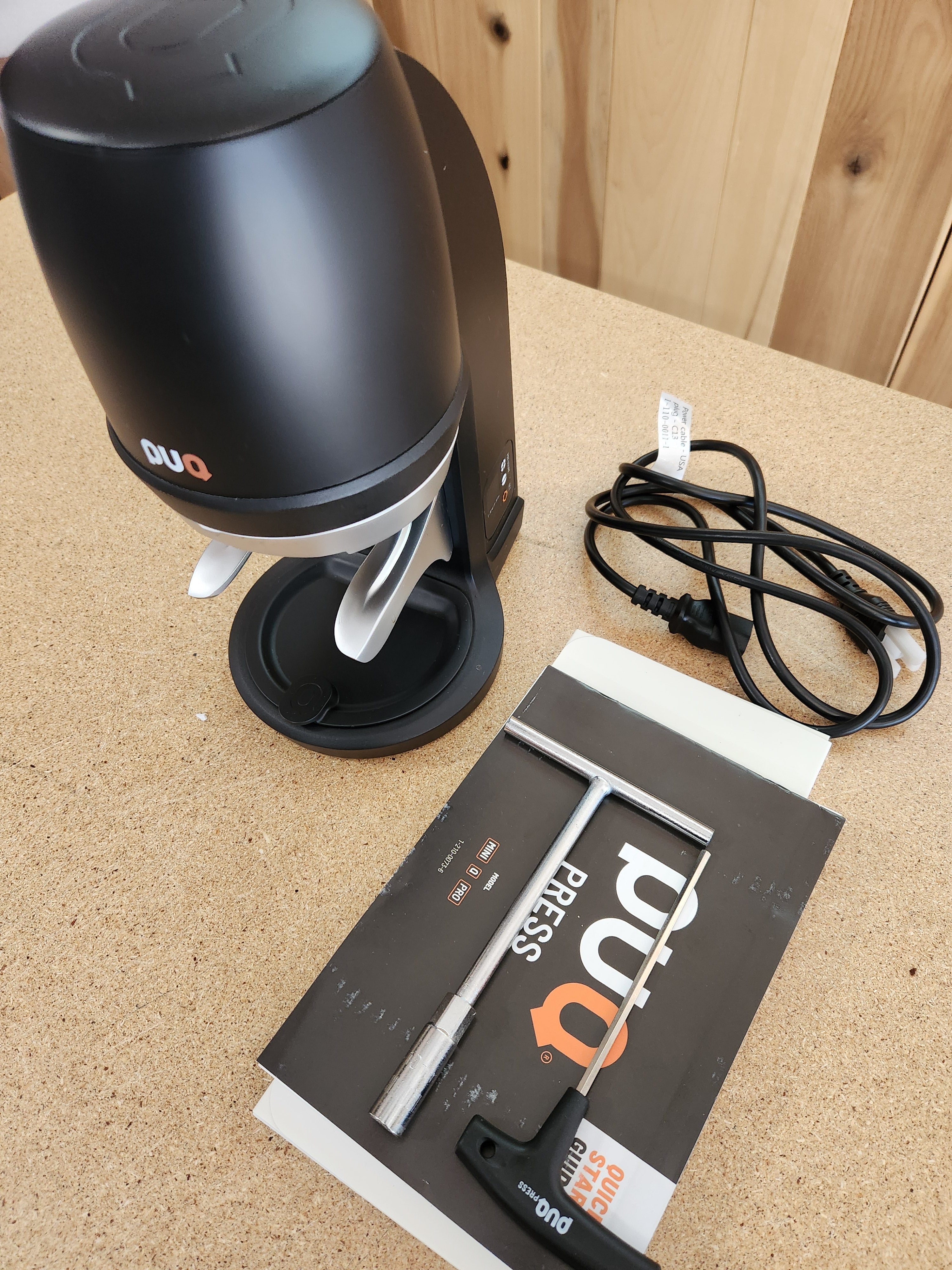 PUQpress Q 58.3mm Black DEMO 26-0632