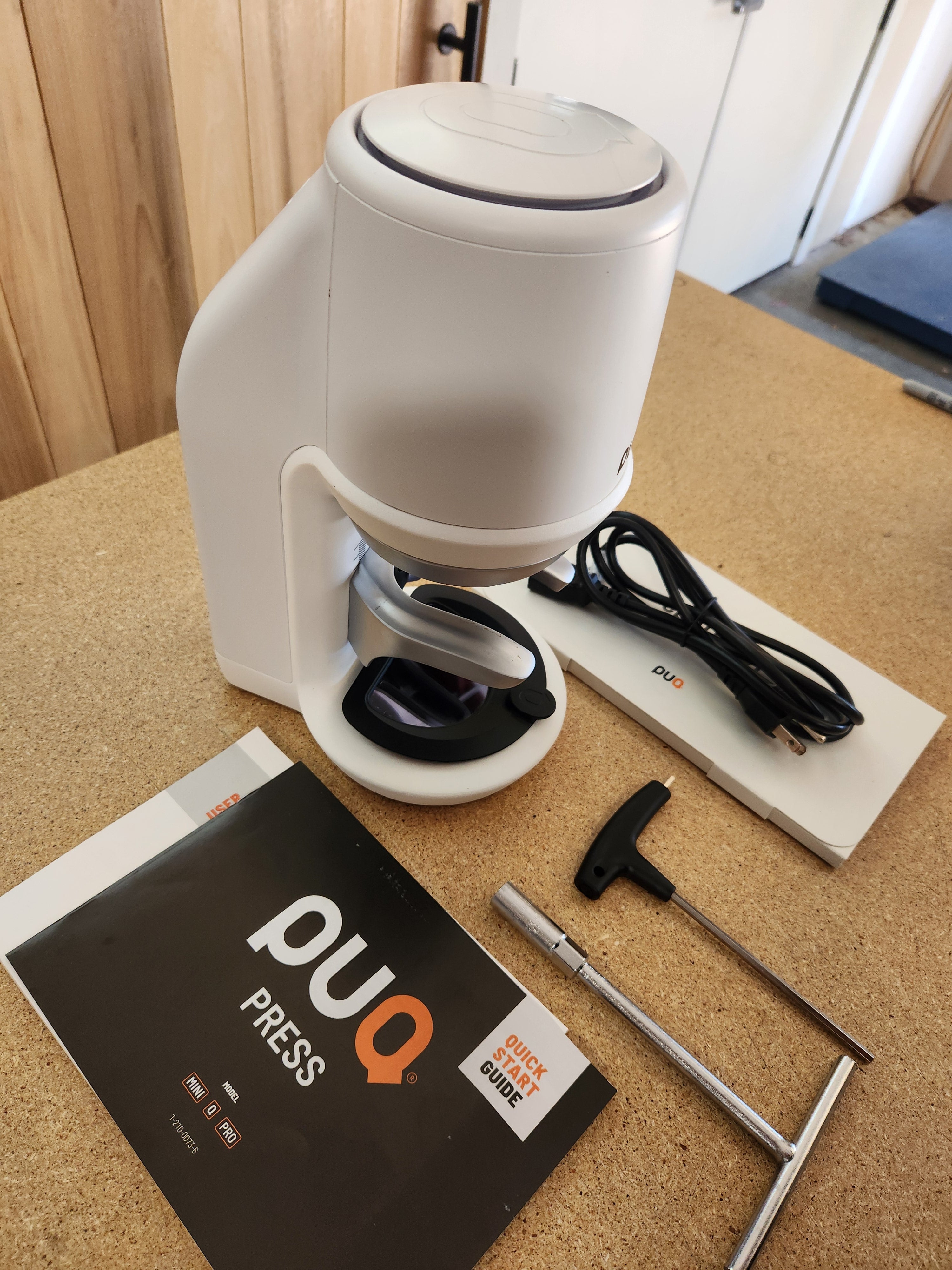 PUQpress Q PRO 58.3mm White DEMO 26-0086