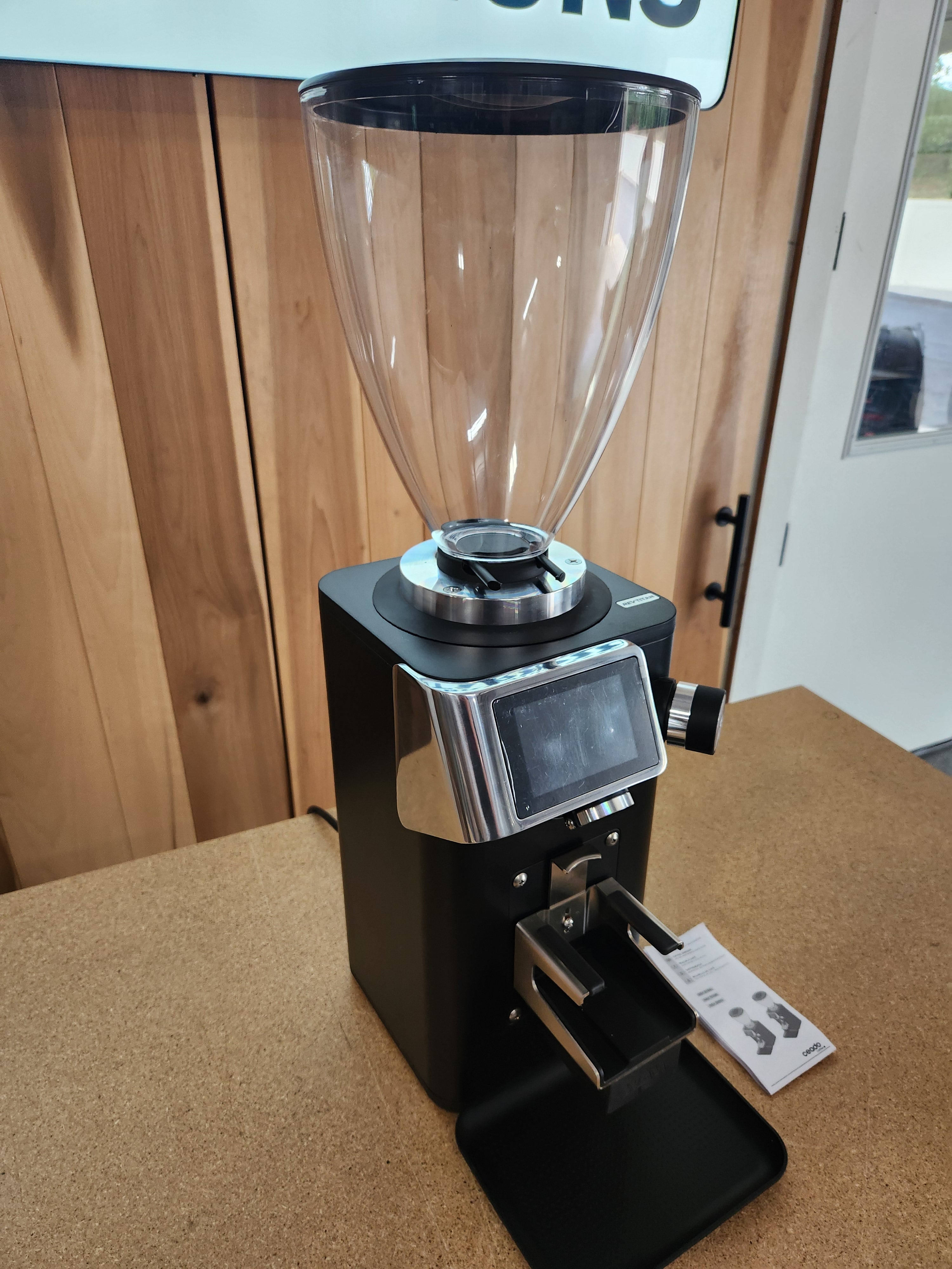 Ceado REV Titan Espresso Grinder with WAM Black DEMO DHD125006