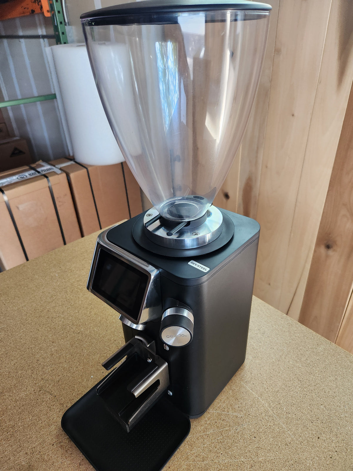 Ceado REV Steel Espresso Grinder with WAM black DEMO DHD182010